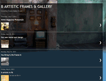 Tablet Screenshot of bartisticframesgallery.blogspot.com
