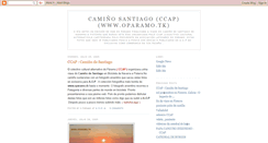 Desktop Screenshot of caminosantiago.blogspot.com