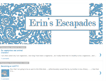 Tablet Screenshot of erinescapades.blogspot.com