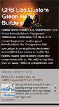 Mobile Screenshot of ecocustomhomebuilders.blogspot.com