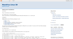 Desktop Screenshot of mandriva-id.blogspot.com