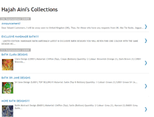 Tablet Screenshot of ainiscollection.blogspot.com