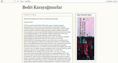 Desktop Screenshot of bedrikarayagmurlar.blogspot.com
