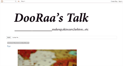 Desktop Screenshot of doras-talk.blogspot.com
