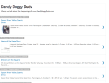 Tablet Screenshot of dandydoggyduds.blogspot.com