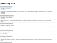 Tablet Screenshot of palembang-kota2010.blogspot.com