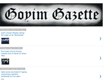 Tablet Screenshot of goyimgazette.blogspot.com