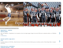 Tablet Screenshot of esportesamadoresrec.blogspot.com