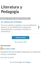 Mobile Screenshot of literaturaypedagogia.blogspot.com