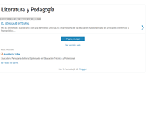 Tablet Screenshot of literaturaypedagogia.blogspot.com