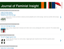 Tablet Screenshot of journaloffeministinsight.blogspot.com