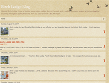 Tablet Screenshot of birchlodge.blogspot.com