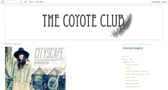 Desktop Screenshot of coyote-club.blogspot.com