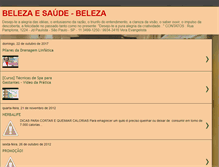 Tablet Screenshot of belezaesaude-beleza.blogspot.com