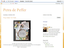 Tablet Screenshot of petra-depeffer.blogspot.com