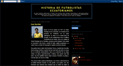 Desktop Screenshot of estrellasdelfutbolecuatoriano.blogspot.com