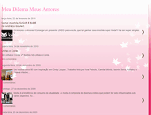 Tablet Screenshot of meudilemameusamores.blogspot.com