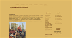 Desktop Screenshot of coloniadechile.blogspot.com