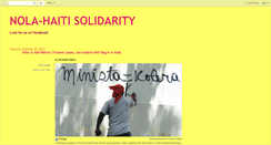 Desktop Screenshot of nolahaitisolidarity.blogspot.com