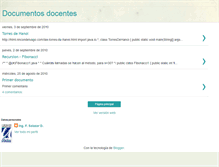 Tablet Screenshot of documentosunitec.blogspot.com