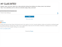 Tablet Screenshot of myclassbites.blogspot.com