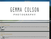 Tablet Screenshot of gemmacolsonphotography.blogspot.com