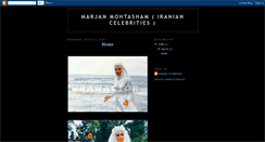 Desktop Screenshot of marjanmohtasham.blogspot.com