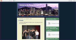 Desktop Screenshot of jennysinhongkong.blogspot.com