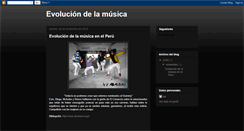 Desktop Screenshot of evomusic-lo.blogspot.com