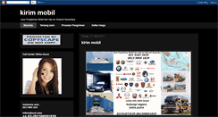 Desktop Screenshot of kiriminmobil.blogspot.com