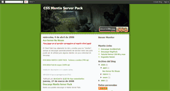 Desktop Screenshot of cssmantis.blogspot.com