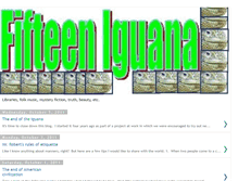 Tablet Screenshot of fifteeniguana.blogspot.com