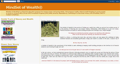 Desktop Screenshot of mindsetofwealth.blogspot.com