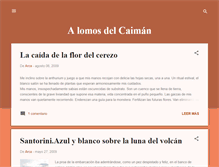 Tablet Screenshot of cuandoelcielosederrumbe.blogspot.com