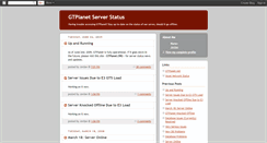Desktop Screenshot of gtplanet.blogspot.com