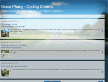 Tablet Screenshot of gracephangcycling.blogspot.com