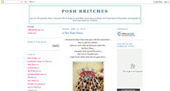 Desktop Screenshot of poshbritches.blogspot.com