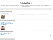 Tablet Screenshot of poshbritches.blogspot.com