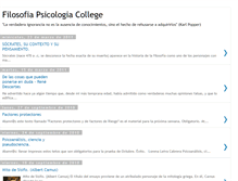 Tablet Screenshot of filosofiacollege.blogspot.com