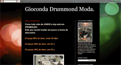 Desktop Screenshot of giocondadrummondmoda.blogspot.com