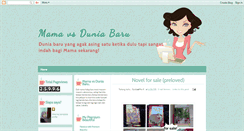 Desktop Screenshot of duniabarumama.blogspot.com