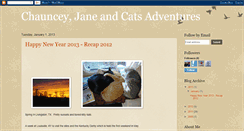 Desktop Screenshot of chaunceyjane.blogspot.com
