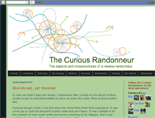 Tablet Screenshot of curiousrandonneur.blogspot.com