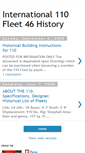 Mobile Screenshot of international110fleet46history.blogspot.com