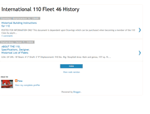 Tablet Screenshot of international110fleet46history.blogspot.com