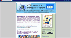 Desktop Screenshot of eic-parceirosdobem.blogspot.com