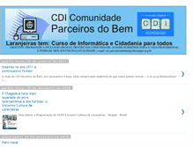 Tablet Screenshot of eic-parceirosdobem.blogspot.com