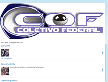 Tablet Screenshot of coletivofederal.blogspot.com