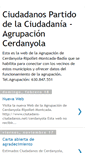 Mobile Screenshot of cerdanyola-ciutadans-ciudadanos.blogspot.com