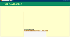 Desktop Screenshot of hot-david-villa.blogspot.com